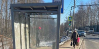 На Можайском шоссе заменили стекла на остановке «Высокие Жаворонки» - Regions.Ru