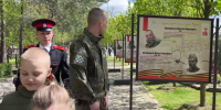 В Одинцовском парке культуры, спорта и отдыха работает выставка «Я внук того солдата, прошедшего Берлин» - Городской округ Одинцово