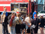Пожарные «Мособлпожспас» провели экскурсию для школьников