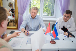 Прием текст 1, Глава Одинцовского округа провел личный прием граждан в рамках «Выездной администрации» в Звенигороде