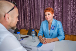 Прием текст 2, Глава Одинцовского округа провел личный прием граждан в рамках «Выездной администрации» в Звенигороде