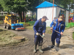 Последствия мощного шторма устраняют коммунальщики в Звенигороде