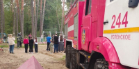 Пожарные в Соснах научили жителей тушить огонь и пользоваться огнетушителями - Regions.Ru