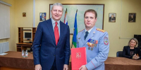 Глава Одинцовского округа поздравил сотрудников полиции с профессиональным праздником - Городской округ Одинцово
