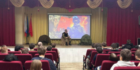 Урок мужества «Дух поколений»: в Одинцовском техникуме поговорили о долге, чести и выборе добра - Regions.Ru