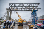 s, Надземный пешеходный переход в ЖК «Рублевский» построен на 22%