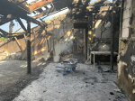Продолжается устранение последствий пожара на улице Почтовой в Звенигороде