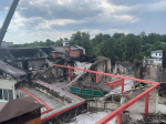 Продолжается устранение последствий пожара на улице Почтовой в Звенигороде